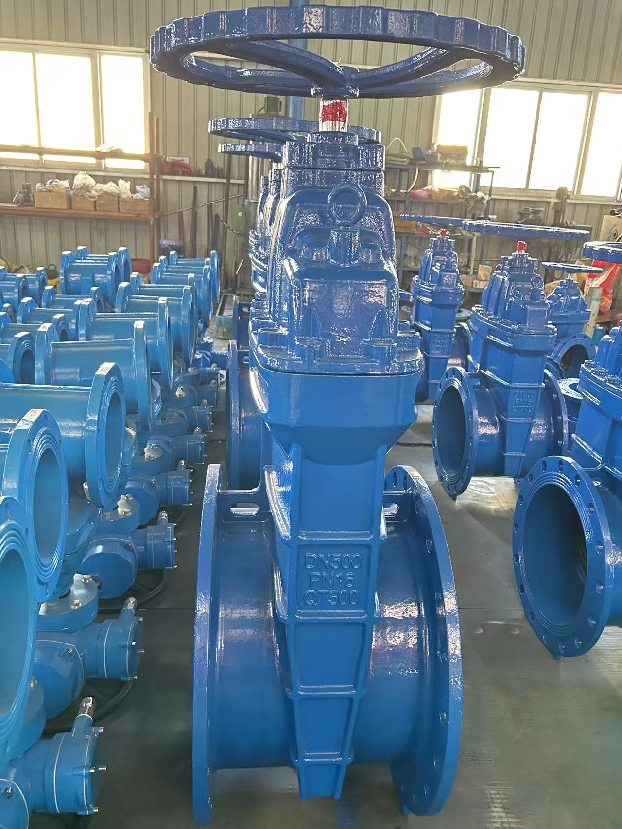 วาล์วประตูน้ำหน้าแปลนคู่คุณภาพสูงเพื่อประสิทธิภาพระยะยาว